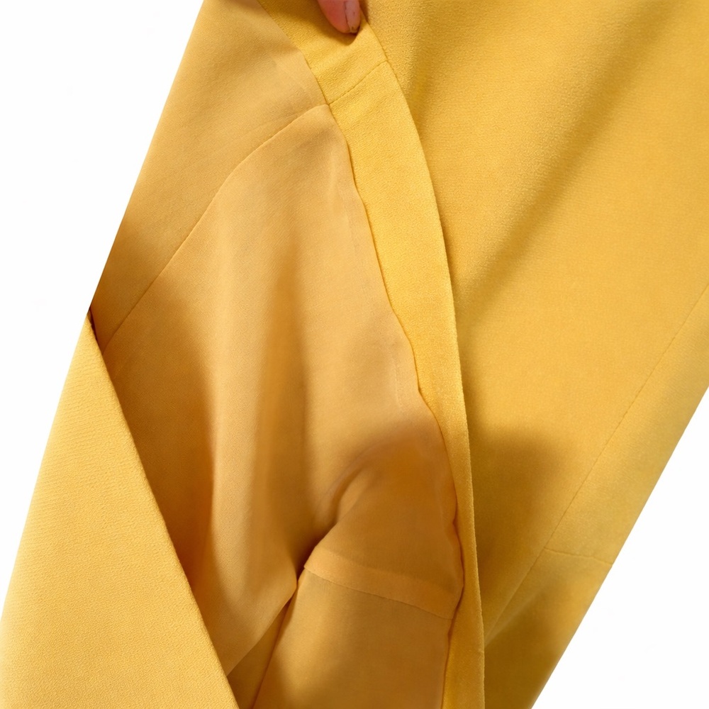 Babaton Patricio Dress – Women’s Size 6 – Aritzia Yellow / Mustard - Picture 7 of 12